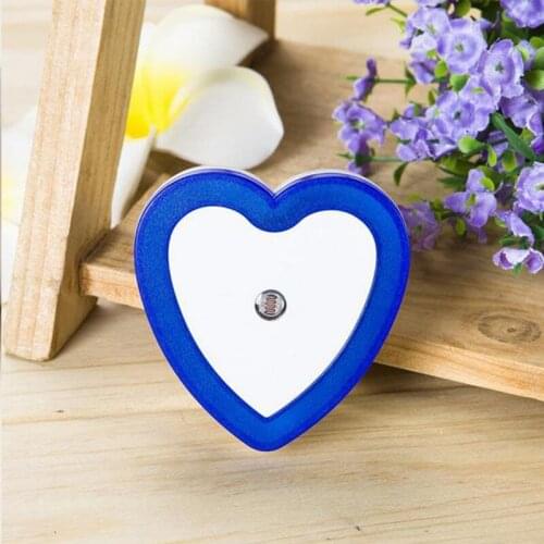 LED Night Light Mini Cute Wall Plug-in Auto Sensor Bedside Lamp For Bedroom Kids Room Hallway Corridor Stairs US 110V 220V