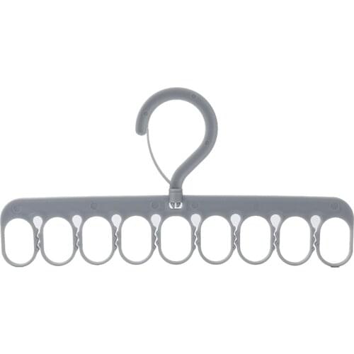 Clothes Hanger Closet Organizer Space Saving Hanger Multi-port Clothing Rack Plastic Scarf Cabide Storage Hangers For Clothes