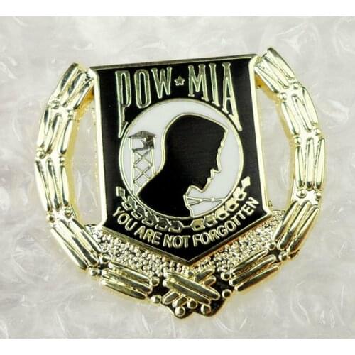 Vietnam War US Army Badge POW MIA Pin Insignia Metals