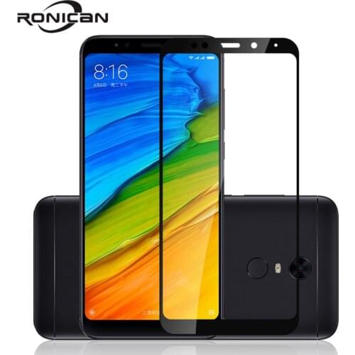 For xiaomi redmi 5 glass tempered full cover prime screen protector for redmi 5 plus Note5 Mobile phone Protective glass film