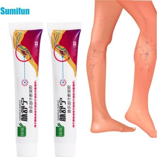 1Pc Varicose Veins Cream Vasculitis Phlebitis Spider Herbal Medicine Ointment Varicosity Angiitis Removal Pain Relief Plaster