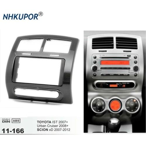 11-166 Car Radio Fascia for TOYOTA IST 2007+ Urban Cruiser /SCION xD Stereo Fascia Dash CD Trim Installation Frame Kit