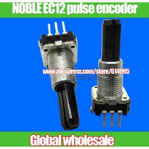 6pcs NOBLE EC12 pulse encoder switch / 12-bit 25F without switch