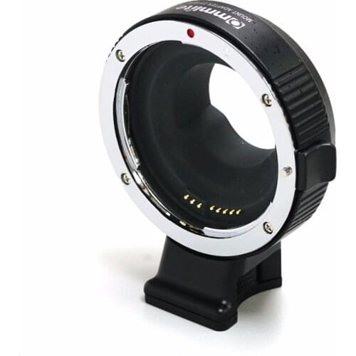 COMMLITE CM-EF-MFT Lens Adapter for Canon EOS EF/EF-S to Micro Four Thirds (MFT) Camera Supports Auto Aperture Control
