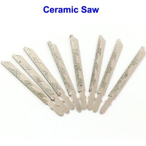 T-shank 101mm Alloy Diamond Jigsaw Fast Cutting Blade for Marble Stone Granite Tile Ceramic Applicable Industry Stone Processing