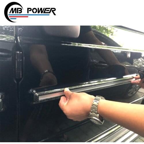 G class w464 carbon finber material side molding trims w464 w463A G63 G500 G65 sticker base