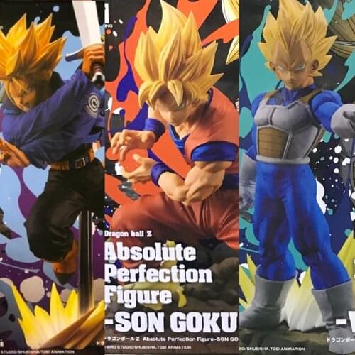 BANDAI Banpresto DRAGON BALL APF Son goku Vegeta Trunks Anime Figure