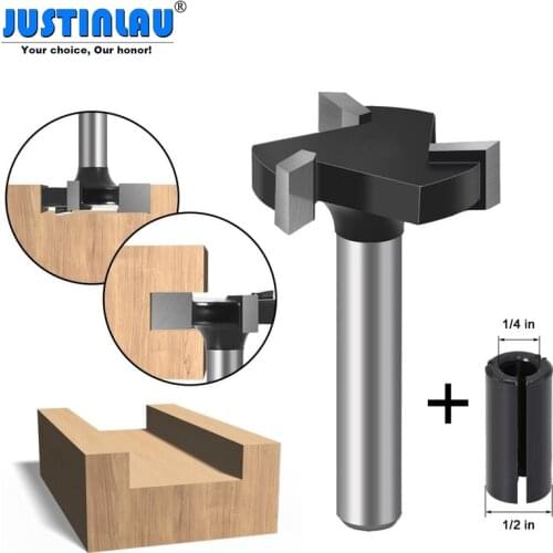 Spoilboard Surfacing Router Bits 1/4 inch Shank 1 inch Cutting Diameter Slab Flattening Router Bit Planing Bit Wood Planing Bit