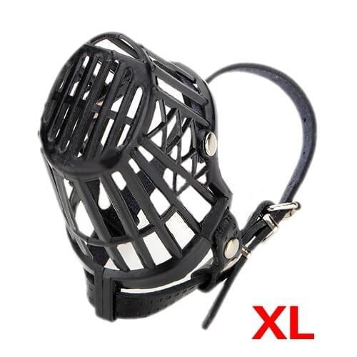 HOT- Dog Pet Puppy Muzzle Basket Cage xL