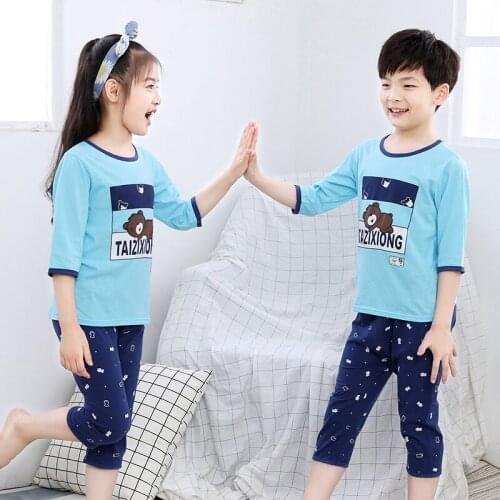 Infant Kids Boy Two Piece Set Childrens O-neck Short Sleeve Smile Printed Shirt Elastic Waistband Shorts for Baby Summer