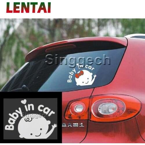 LENTAI For Opel astra h j g insignia vectra c corsa d zafira b Suzuki swift grand Acura NEW 1PC Car Stickers Baby In Car Styling