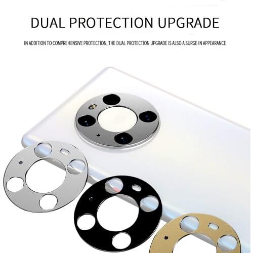 Metal Camera Guard Protector Case For huawei Mate40 Pro Phone Metal Rear Lens Bumper Protective Mount Ring Cover for Mate 40 Pro