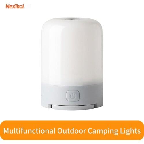 Xiaomi NexTool Multifunctional Camp Light Portable Outdoor Emergency Lamp Hangable LED Night Light Polychromatic Light