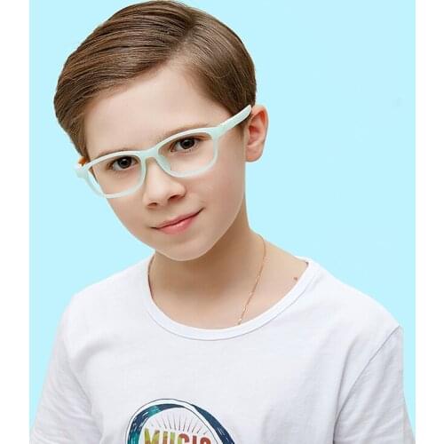 Anti Blue Light Glasses Men Women TR90 Optical Frame Boy Girls Brand Anti Reflective Eyeglasses For Computer UV400 2020