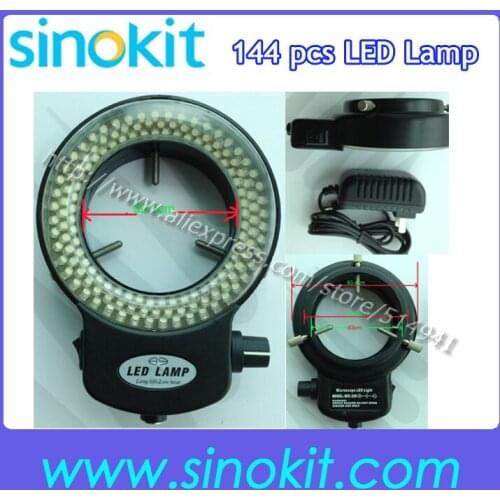 Professional Microscopes and Camera 144pcs LED ring White light Color - SS-HG-09P