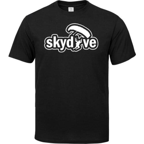 Skydive New Solid Color T Shirt Mens Multiple Colors cotton T-shirts Summer Skateboard Tee Tops Boy Skate Tshirt Free shipping