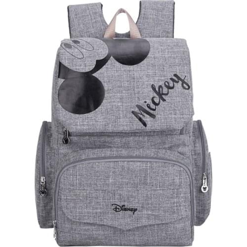 Disney Diaper Bag Backpack For Moms Baby Bag Maternity For Baby Care Nappy Bag Travel Stroller USB Heating