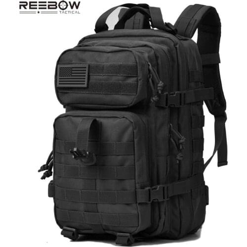 BOWTAC Military Assault Pack Backpack Outdoor Hiking Backpacks Army Molle Waterproof Camping Bug Out Bag Rucksack Unisex