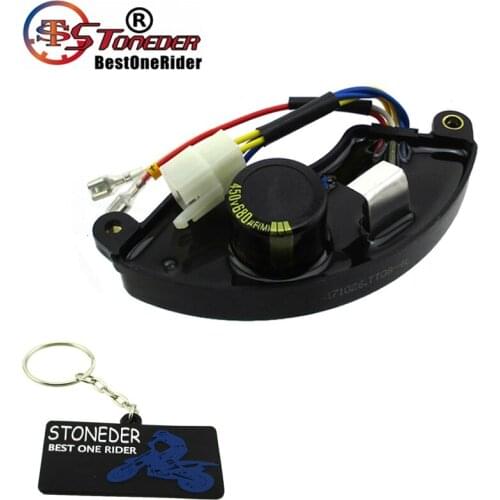 STONEDER High Quality AVR Automatic Voltage Regulator 4kw-7.5kw For Single Phase Gasoline 9HP 11HP 13HP 14 HP Diesel Generators