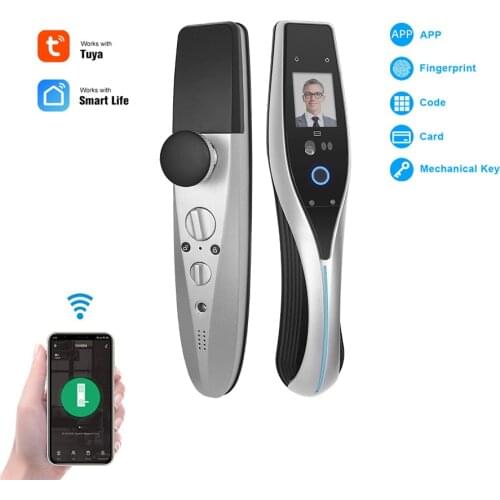 YOHEEN Face Recognition Lock Keyless Electronic Digital Fingerprint Palm Print Full Automatic Smart Lock with Wifi Tuya App