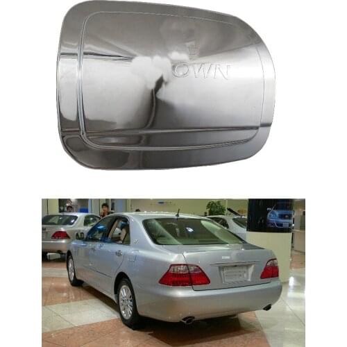 1pcs ABS Chrome Car Styling Auto Oil Fuel Tank Cover Cap car Sticker for Toyota Crown s180 2003 2004 2005 2006 2008