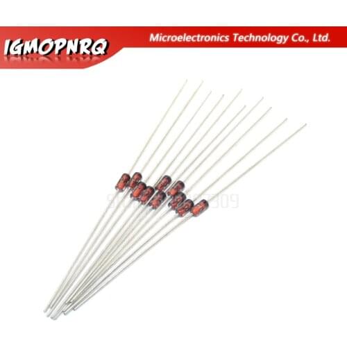 100pcs 1N4733A 1N4733 DO-41 1W 5.1V Zener diode new original