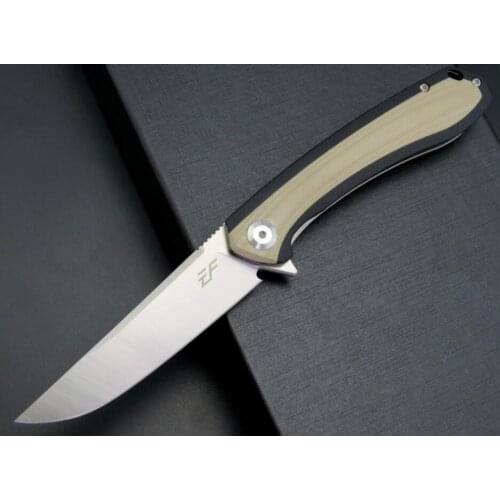 EF947 D2 Blade G10 Handle Tactical Hunting Camping EDC Outdoor Folding Knife Multi Tools Pocket Survival Knifes Xmas Gift