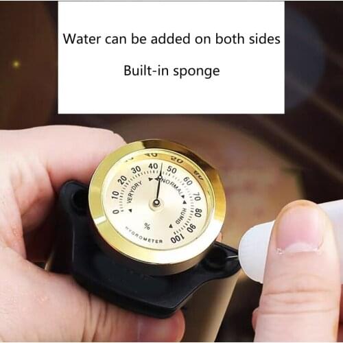 Guitar Humidifier - 2-in-1 Humidity Care System for Humitar Acoustic Guitar Humidifier Hygrometer