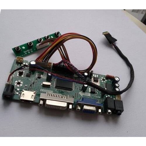 Driver Kit For M133NWN1 R0 1366X768 Display 13.3" LCD LED DVI Audio Controller boardPanel Screen VGA HDMI DIY