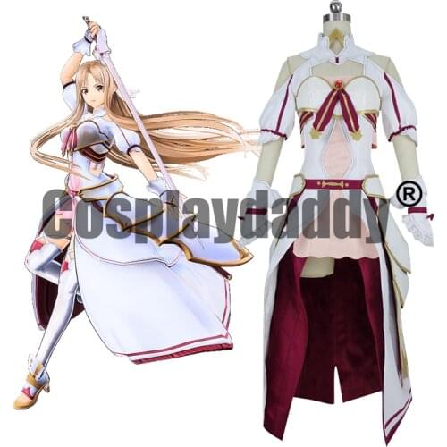 Sword Art Online: Alicization Lycoris Underworld Stacia Yuuki Asuna Outfit Dress Game Cosplay Costume S002
