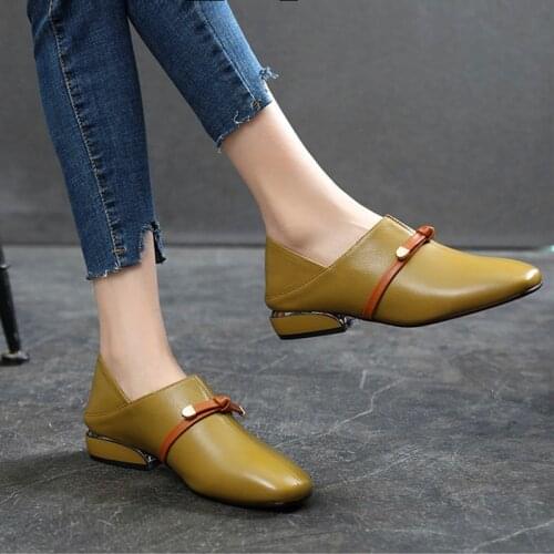 2020 New Women PU Leather Loafers Mixed Ladies Ballet Flats Shoes Female Spring Moccasins Casual Ballerina Shoes Womens Shoes