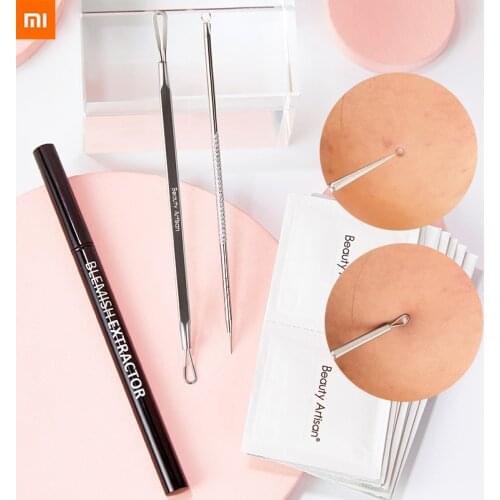 New Xiaomi Youpin Blackhead Acne Needle Blemish Extractor Remover Stainless Needles Remove Tools Blackhead Remover