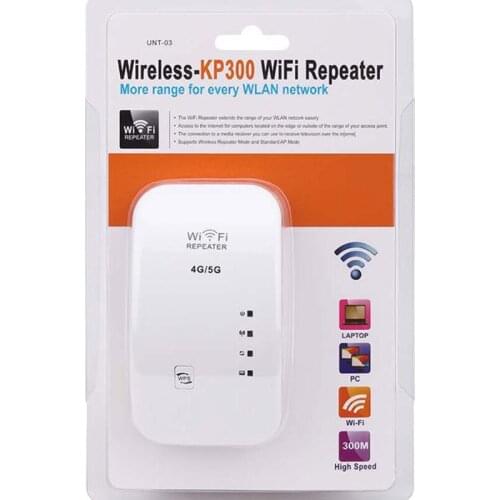 Upgraded Wifi Repeater Long Range Signal Extender Network Booster Easy Install Wireless Network Enhancer Adapter T84D