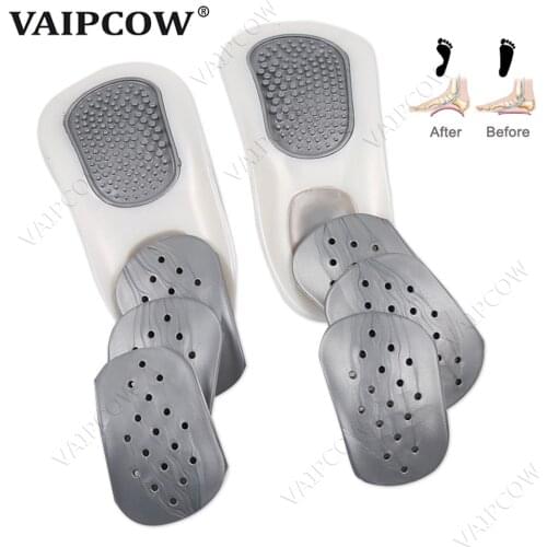 Flatfoot Orthotics Cubitus Varus Orthopedic Insoles for Falt Feet Pads Arch Support Orthopedic Cushion Massage insert Orthotic