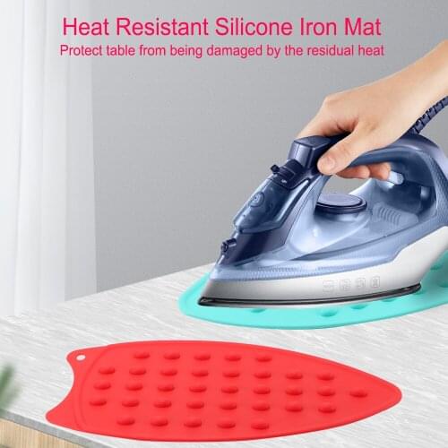 Portable Silicone Heat-resistant Protection Rest Pad Ironing Pad for Clothes Garment Ironing Board Pad Insulation Boards