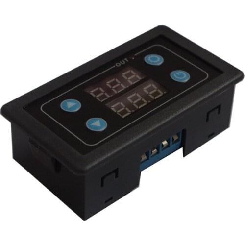 Trigger digital display time relay 4~24V trigger cylinder solenoid valve foot switch control