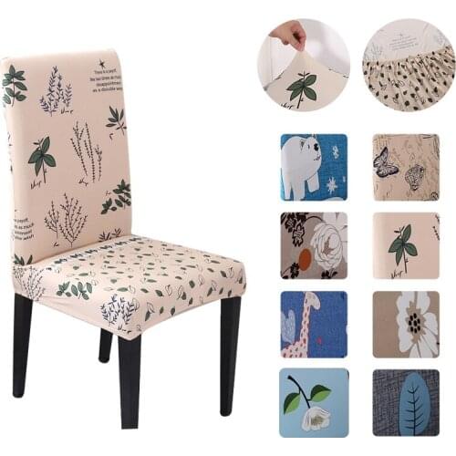 High Back Dining Room Chair Cover Spandex Elastic Chair Cover for Chairs for Kitchen Wedding Chair Cover for Office Chair Cover