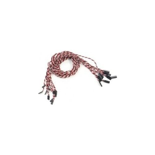 10Pcs *Heavy duty 22# Twisted Wire 750mm Futaba Color