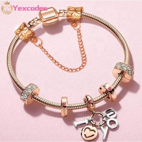 Yexcodes Bracelets With Pendants