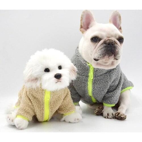 French Bulldog Clothes Shiba Inu Clothes Pomeranian Clothes Schnauzer Dog Clothes Medium Dog Winter Clothes Thicken