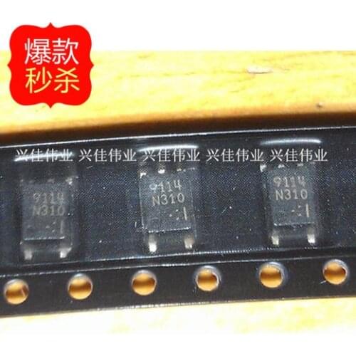 10PCS The new PS9114 9114 SOP4 optocouplers PS9114 SOP5 SMD Chip