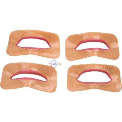 4pcs/set different shape Dental lab denture laboratory mouth measuring lip measurement tool aesthetics parts Good-quality