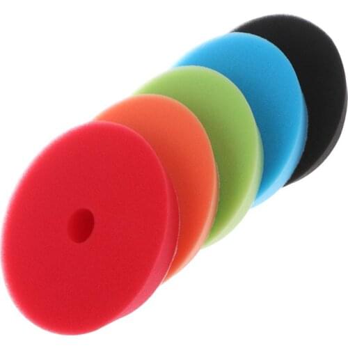 6" 150mm Buff Sponge Polishing Waxing Buffing Pad Wheel Disc For Car Auto Polisher Buffer