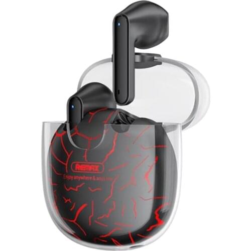 Hot-REMAX Wireless Bluetooth Gaming Headset Smart Noise Reduction HD Call TWS 5.0 Wireless Headset Cool Lighting Bluetooth Earbu