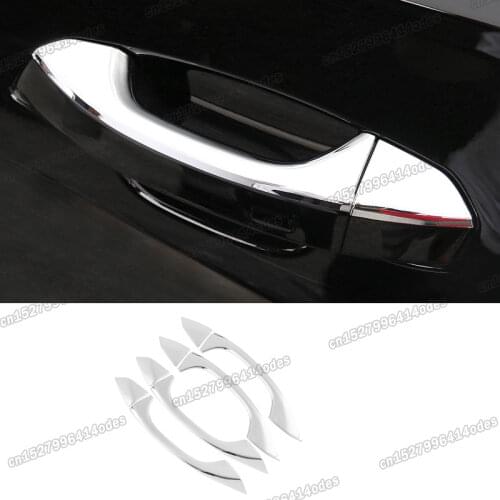 Lsrtw2017 Stainless Steel Car Interior Door Handle Trim Sound Speaker Panel for Audi A6 C8 2019 2020 2021 Accessories Auto