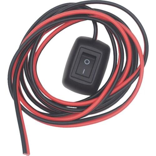 Rocker Toggle Switch DC12V/7.5A 24V/3.8A SPST ON-Off Wired Paste DIY Switch for Car Boat Motor Truck RV