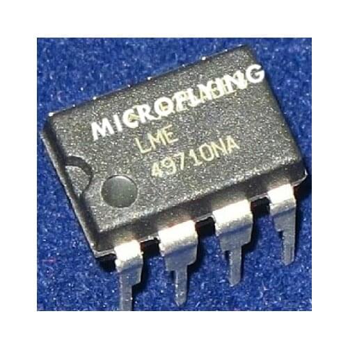 MICROFLING 2PCS LME49710NA LME49710 LME 49710NA LME-49710NA DIP-8 Operational amplifier