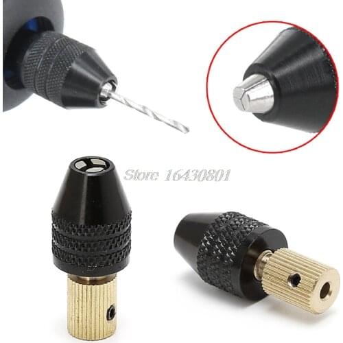 3.17mm Electric Motor Shaft Mini Chuck Fixture Clamp 0.3mm-3.5mm Drill Bit S08 Wholesale&DropShip