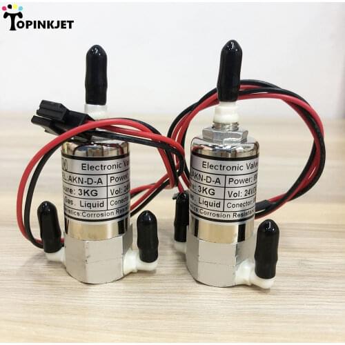 3 way inkjet printer solenoid valve 24v for infiniti/phaeton/crystaljet/jhf vista/allwin/myjet solvent printer