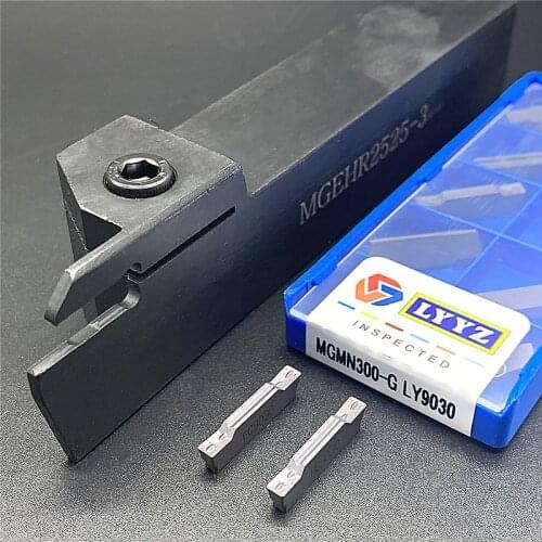 MGEHR1010 MGEHR1212 MGEHR1616 MGEHR2020 MGEHR2525 carbide Grooving inserts MGMN150 MGMN200 MGMN300 MGMN400 Grooving Tool Holder
